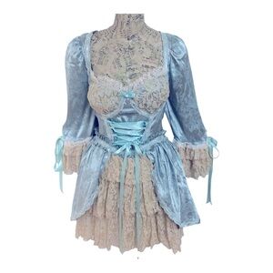 Dolls Kill/TricksnTreatz NWT MarieAntoinette Dress let them eat cake
